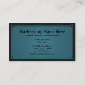 Friseursalonkultiviertheiten Visitenkarte (Rückseite)