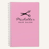 Friseursalonnotebook für Friseure und Barbier Notizblock (Vorderseite)