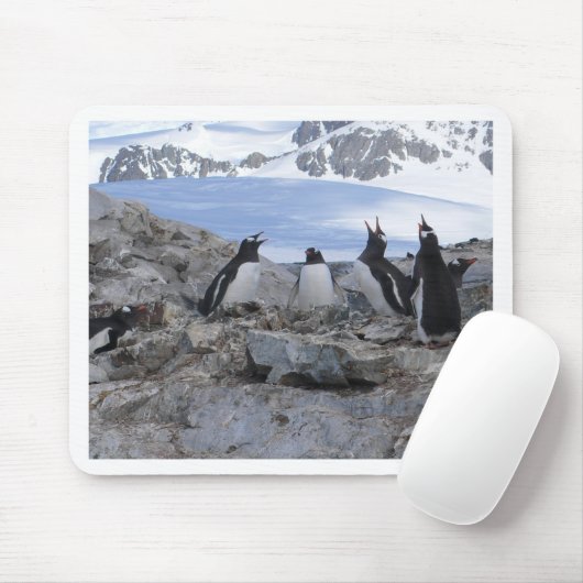 Friseursalonquartett Mousepad (Mit Mouse)