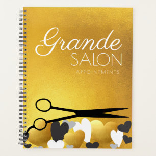 Friseurschere Imitate Goldsalontermin Planer