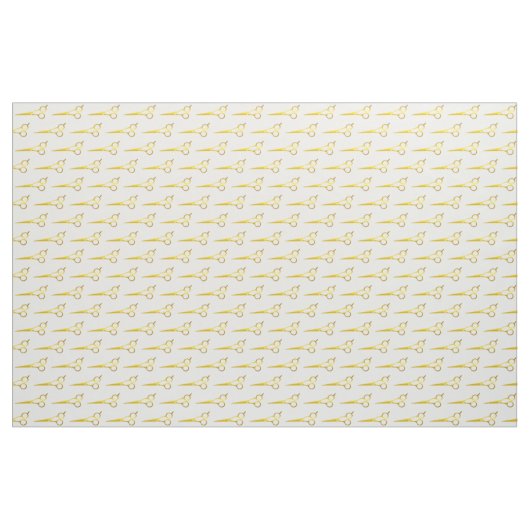 Friseurschere Muster Haarstil Stoff (Yard (91,4 cm))