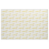 Friseurschere Muster Haarstil Stoff (Fat Quarter (45,7 x 55,9 cm))