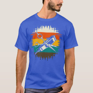 Friseurschere Trimmer Friseur Vintage T-Shirt