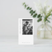 Friseurstudio Foto Business Car Visitenkarte (Stehend Vorderseite)