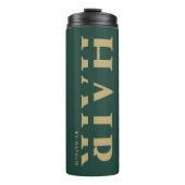 Friseurstylist Cool Beauty Salon Friseurstylist Thermosbecher (Vorderseite)