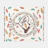 Friseurstylistin - Privileg Friseur Cut Friseursal Fleecedecke (Vorderseite (Horizontal))