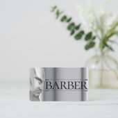 Friseurvorlage Visitenkarte (Stehend Vorderseite)