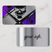 Friseurvorlage Visitenkarte (Vorne/Hinten)