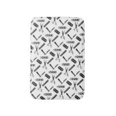 Friseurwerksmuster Badematte (Vorderseite Vertikal)