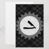 Friseurwerkstatt Briefpapier (Vorne/Hinten)