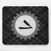 Friseurwerkstatt Mousepad (Vorne)