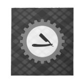 Friseurwerkstatt Notizblock (Vorderseite)