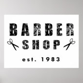 Friseurwerkstatt Poster (Vorne)