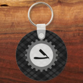 Friseurwerkstatt Schlüsselanhänger (Vorderseite)