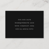 Friseurwerkzeuge Visitenkarte (Rückseite)