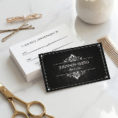 Friseurzettelkarte - Schatten des Damaskus Terminkarte