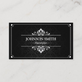 Friseurzettelkarte - Schatten des Damaskus Terminkarte