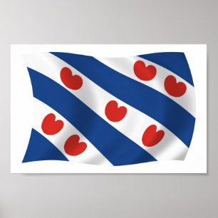Frisian Flag Poster Print
