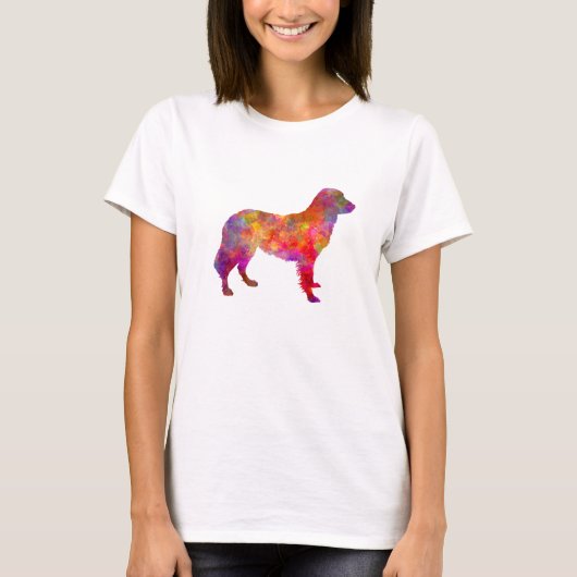 Frisian Pointer im Watercolor T-Shirt (Vorderseite)