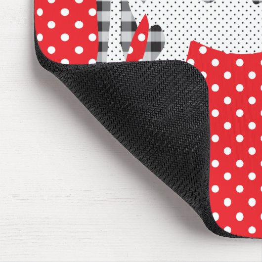 Frisiankuh, Friese koe Mousepad (Ecke)