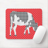 Frisiankuh, Friese koe Mousepad (Mit Mouse)