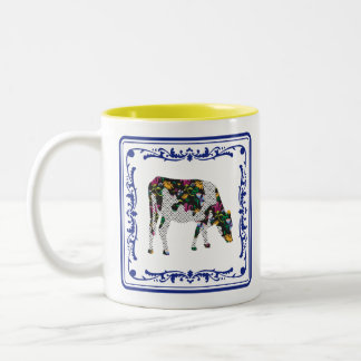 Frisiankuh, Friese koe Zweifarbige Tasse