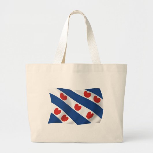 Frisians Flag Tote Bag Jumbo Stoffbeutel (Vorne)