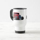FRISIERTE AUTO 3 REISEBECHER (Vorderseite Links)