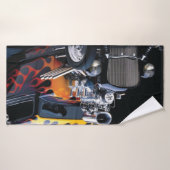 Frisierte Auto Badehandtuch (Badehandtuch)