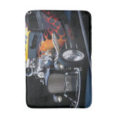 Frisierte Auto Badematte (Vorderseite Vertikal)