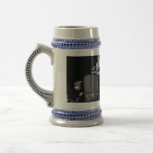 Frisierte Auto Bierglas (Links)