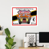 frisierte Auto-Bierposter Poster (Heimbüro)