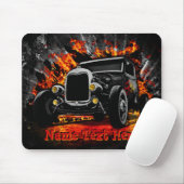 Frisierte Auto Brennen des Feuers Hinzufügen von N Mousepad (Mit Mouse)