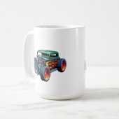 Frisierte Auto Car Kaffeetasse (Vorderseite Links)