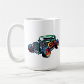 Frisierte Auto Car Kaffeetasse (Links)