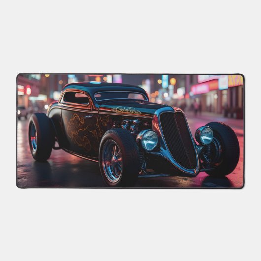 Frisierte Auto Car Schreibtischunterlage (Vorderseite)