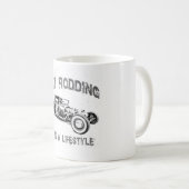frisierte Auto Coffee Cup Kaffeetasse (VorderseiteRechts)