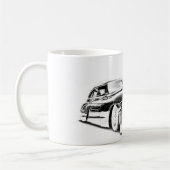 frisierte Auto Coffee Cup Kaffeetasse (Links)