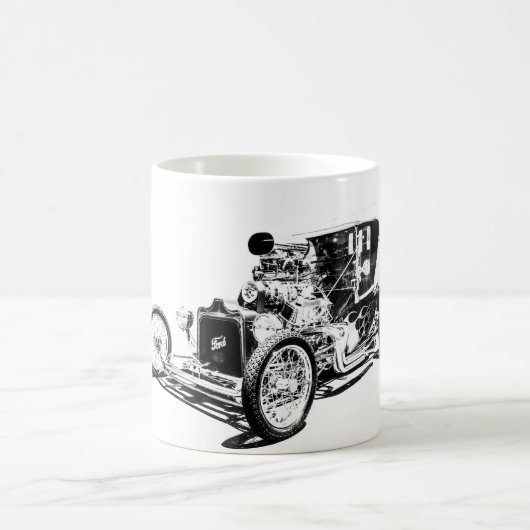 Frisierte Auto Coffee Cup Kaffeetasse (Mittel)