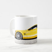 Frisierte Auto Coffee Cup Kaffeetasse (Vorderseite Links)