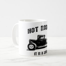 Frisierte Auto Coffee Cup Kaffeetasse