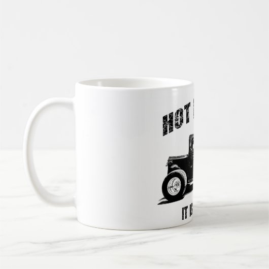 Frisierte Auto Coffee Cup Kaffeetasse (Links)