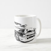 Frisierte Auto Coffee Cup Kaffeetasse (VorderseiteRechts)