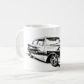 Frisierte Auto Coffee Cup Kaffeetasse (Vorderseite Links)