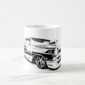 Frisierte Auto Coffee Cup Kaffeetasse (Mittel)