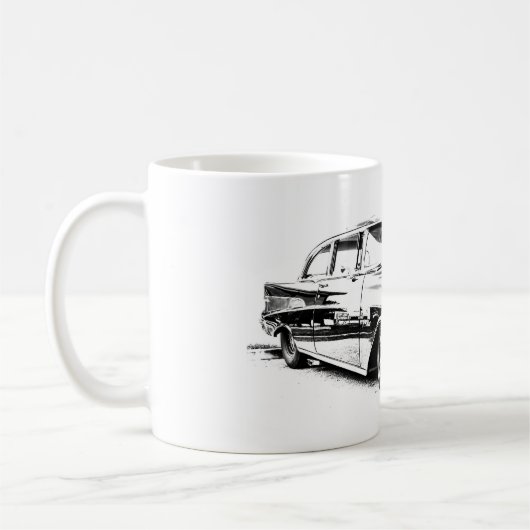 Frisierte Auto Coffee Cup Kaffeetasse (Links)