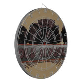 Frisierte Auto der Alten Schule Dartscheibe (Vorderseite Links)