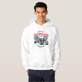 Frisierte Auto Design Hooded Sweatshirt (Vorne ganz)