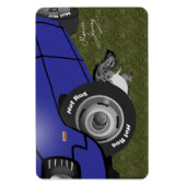 Frisierte Auto Eichhörnchen. Magnet (Vertikal)