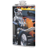 Frisierte Auto Flachmann (Links)